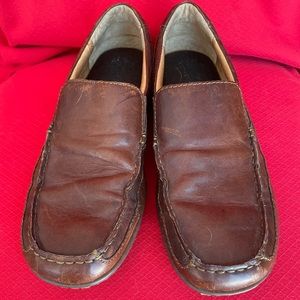 👞 Born Men’s Handcrafted Leather Slip on Loafer/Driving Shoe. Chestnut Brown.👞